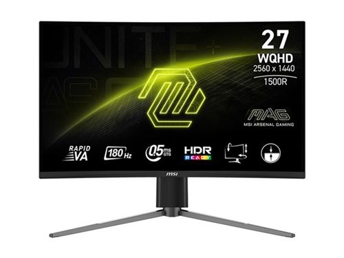 MSI MAG 27CQ6PF 27" LCD Wide Quad HD 0,5 ms Noir - Image 3
