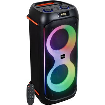 Enceinte Bluetooth Active Autonome À LEDS 2x6.5/16cm 600W - Ibiza Sound COLUMBA600