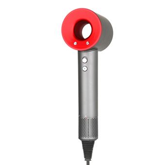 Sèche-cheveux professionnel SZSMART, adapté à tous types de cheveux, avec câble de 1,8 m - Rouge - 1
