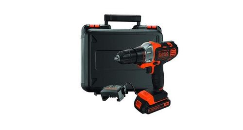 Perceuse-visseuse multievo 18 v 1. 5 ah 25 nm en coffret mt218k-qw black and decker