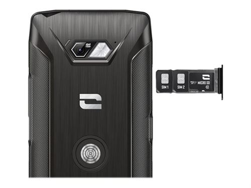 Crosscall Core Z5 - 5G smartphone - double SIM - RAM 6 Go / Mémoire interne 128 Go - microSD slot - Écran LCD - 6.08 - 1520 x 720 pixels - rear camera 48 MP - front camera 8 MP - noir