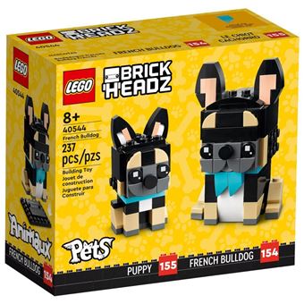 LEGO® 40544 Brickheadz™ Les bouledogues français - 1