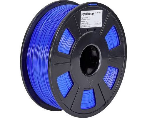 Renkforce RF-4511222 Filament PLA 2.85 mm 1000 g bleu