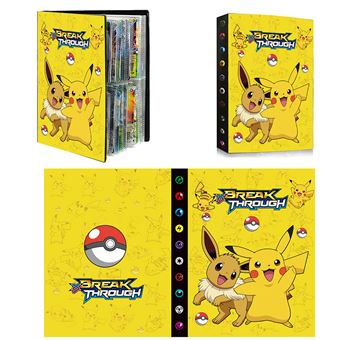 Porte Carte Pour Pokemon, Classeur Carte Pour Pokemon Cartes, Album de  Cartes Gx Vmax, Cahier Range Carte, 30 Pages Capacité de 240 Carte