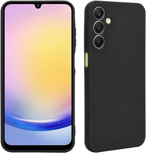 Coque protection pour Samsung Galaxy A25 5G tpu souple noire Antichoc XEPTIO