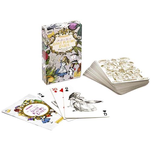 Non Communiqué Multicolore Jeu De Société Alice Cartes Geantes Professor Puzzle