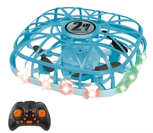 Mini Drone SZSMART , RC UFO Aircraft (Autonomie : 6 min - Bleu)