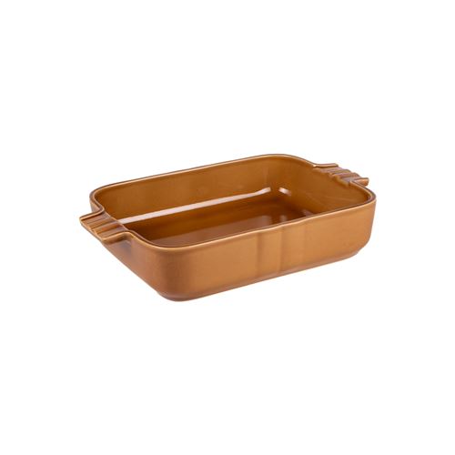 Non Communiqué Marron Plat Cognac Lourmarin 30X20 Cm - Table Passion - Grès
