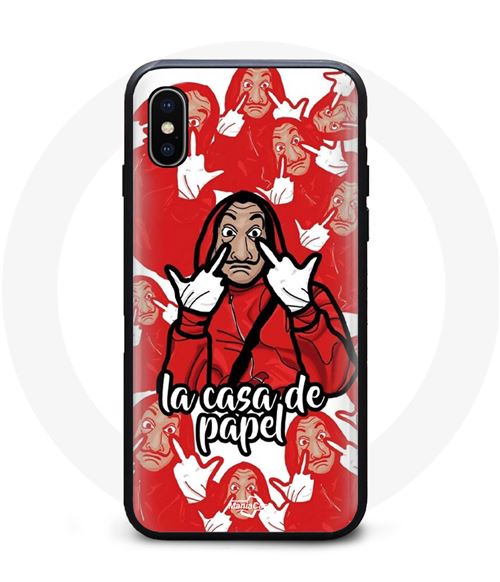 Coque Iphone XS Max La Casa De Papel Rouge Maniacase