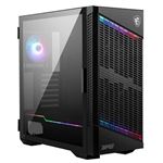 MSI MPG VELOX 100P AIRFLOW - MDT - ATX étendu - panneau latéral fenêtré (verre trempé) - pas d'alimentation (ATX) - USB/Audio