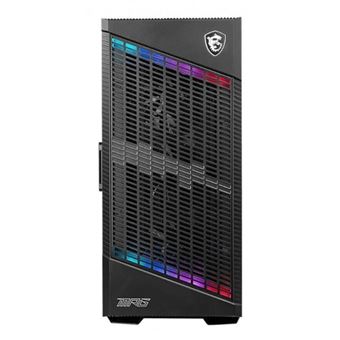 MSI MPG VELOX 100P AIRFLOW - MDT - ATX étendu - panneau latéral fenêtré (verre trempé) - pas d'alimentation (ATX) - USB/Audio