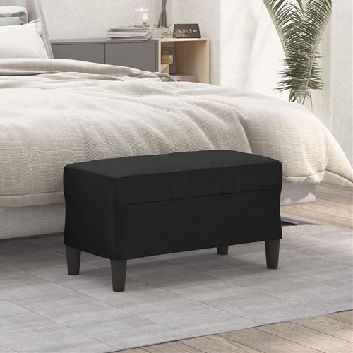Vidaxl Noir Banc 70X35x41 Cm Similicuir349391 - Image 3