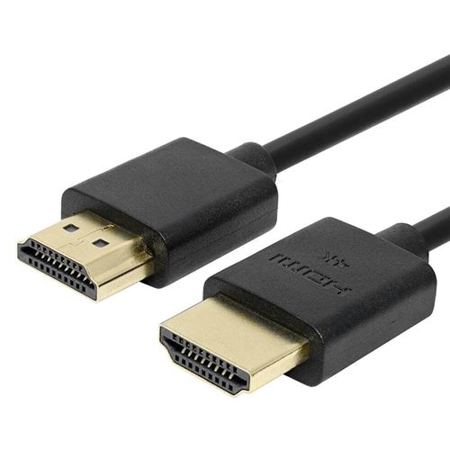 Non Communiqué Noir Câble Hdmi Vers Hdmi Connecteurs 19 Broches Modèle High Speed 1.5M Force Power