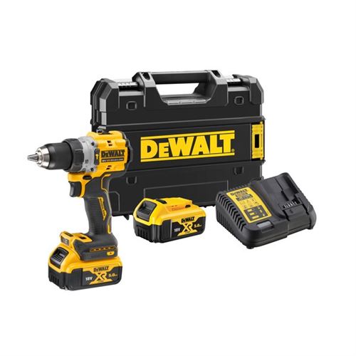 Non Communiqué Perceuse-Visseuse À Percussion Dewalt Xr 18V 5Ah Li-Ion - Dcd805p2t-Qw
