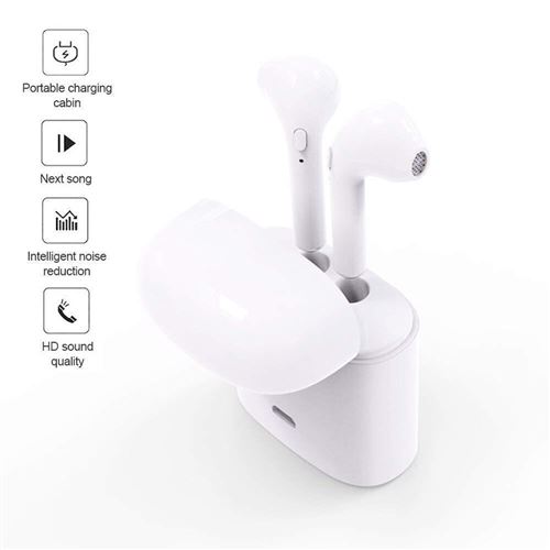 Écouteur Sans Fil Mains Libres Universel avec boîte de recharge