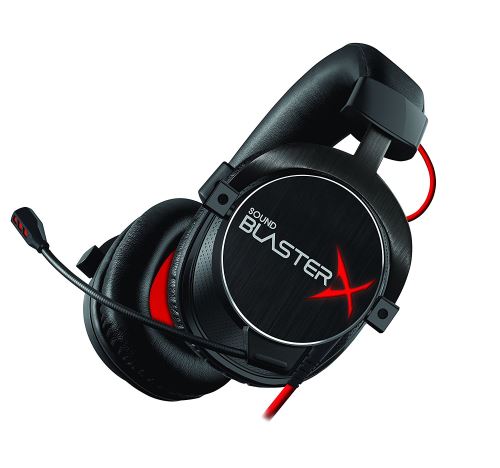 Creative Sound BlasterX H7 Tournament Edition Casque de jeu son Surround HD 7.1 - Noir
