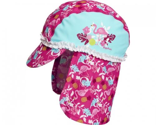 Playshoes bonnet de bain flamant résistant aux UV filles 49 cm