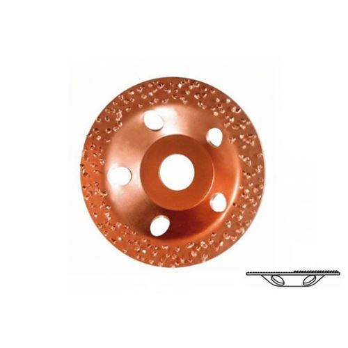 Disque pour Meuleuse Bosch Meule Assiette Au Carbure - 115 X 22 -23 Mm - Grain Grossier - Plate