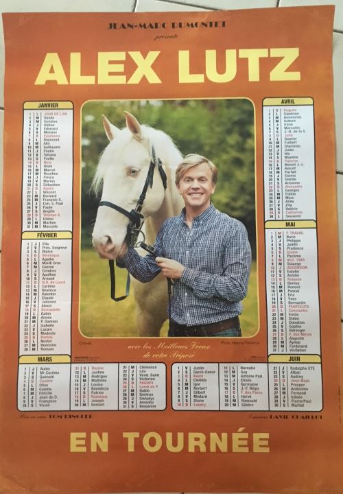 Alex LUTZ - En tournée 2018 - AFFICHE