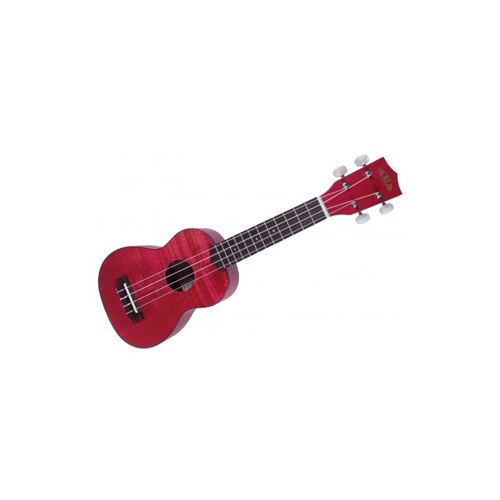 Kala KA-SEMM Acajou exotique magenta (+ housse) - Ukulele Soprano