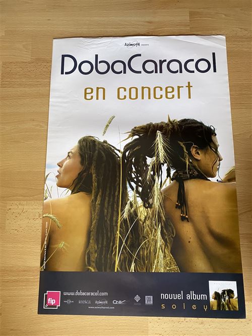 Doba Caracol - En Concert - Soley - 40x60cm - Affiche