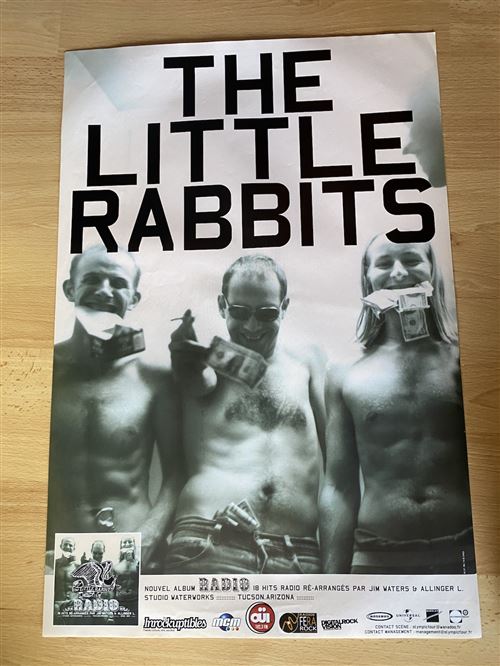 The Little Rabits - Nouvel Album Radio - 40x60cm - Affiche