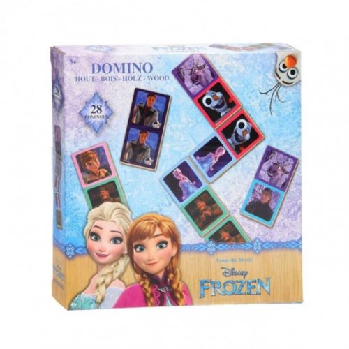 Disney Domino Frosse bois 28 pierres