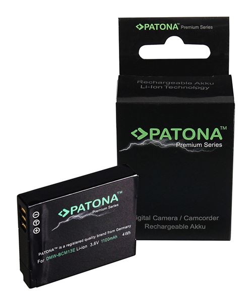 Batterie pour Panasonic DMW-BCM13 DMC-TZ41 DMC-TS5 DMC-FT5