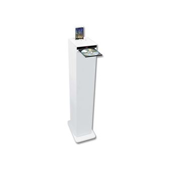 Inovalley hp32-cd-w tour de son bluetooth - lecteur cd - blanc - 1