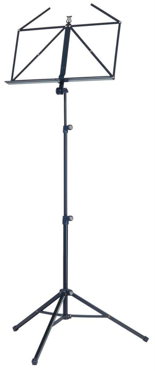 Pupitre pliant 3 parties noir - K&M 10065