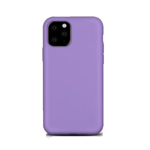Coque de silicone soule pour Apple iPhone 11 Pro Max 6.5 - Violet clair
