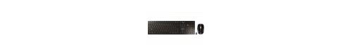 Cherry DW 9000 SLIM Ensemble sans fil DW 9000 SLIM Ensemble sans fil clavier/souris USB et Bluetooth noir