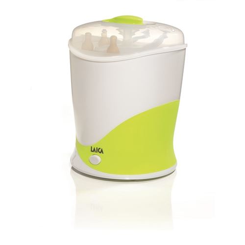 Laica st&eacute;rilisateur &eacute;lectrique &agrave; vapeur BC1005, couleur blanc/vert