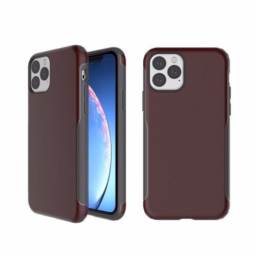 Coque en TPU avec fente implicite pour Apple iPhone 11 6.1 - Rouge foncé