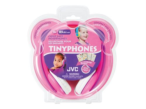 JVC TINYPHONES HA-KD7 - Koptelefoon - op oor - met bekabeling - 3,5 mm-stekker