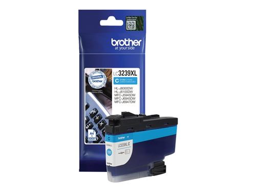 Brother LC3239XLC Cartouche d'encre cyan marque d'origine