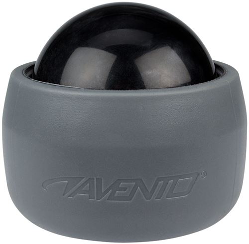 Avento Boule de massage en Grip-Cup 6 cm gris
