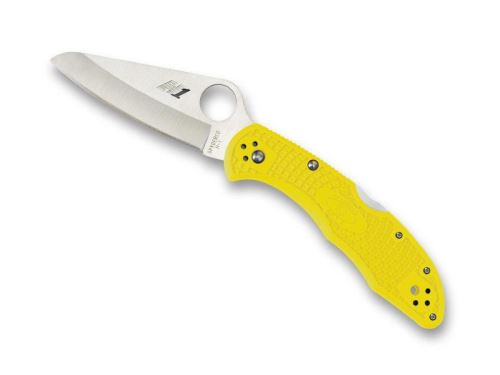 Spyderco - c88pyl2 - couteau spyderco salt 2 jaune