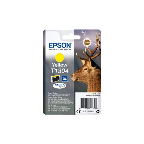 Epson T1304 - taille XL - jaune - originale - cartouche d'encre