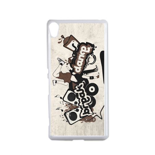 Coque Break Dance Compatible Sony Xperia X Transparent