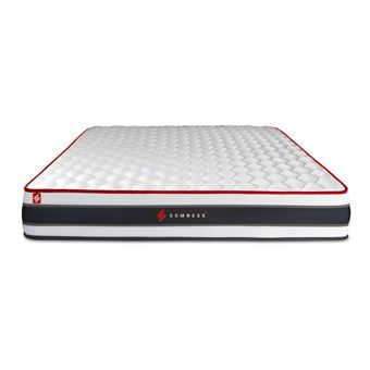 Matelas 140x190 Energy - Ressorts ensachés - 22 cm - Ferme - 1