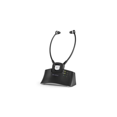 Meliconi HP STETO - Koptelefoon met micro - onder de kin - 2,4 GHz - draadloos