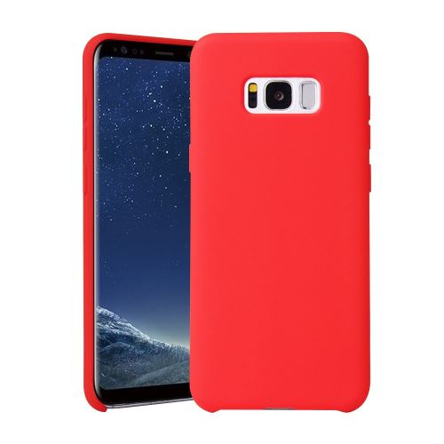 Coque en TPU doux et soyeux rouge pour votre Samsung Galaxy S10