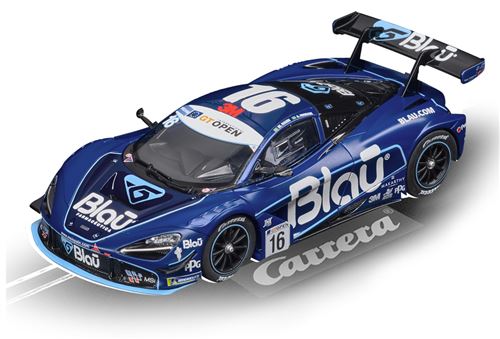 Carrera voiture McLaren 720S GT3 no. 16 1:32 bleu