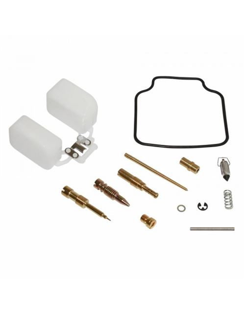 Necessaire-kit reparation carburateur maxiscooter adaptable scooter chinois 125cc 4t 152qmi (pochette 12 pieces)