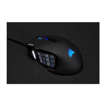 CORSAIR Gaming - fnac optisch Elite Maus 17 Schweiz Schwarz RGB | - kabelgebunden & Scimitar Tasten Maus - USB - Einkauf - - - Preis 