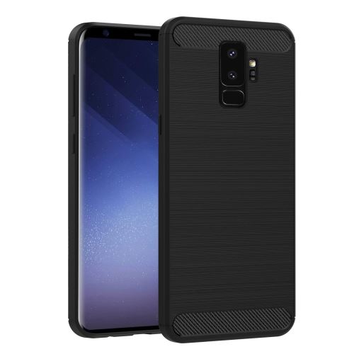 Coque de protection brossée haut de gamme Carbon Fiber Samsung Galaxy S9 4G 2018 - Accessoires pochette XEPTIO case