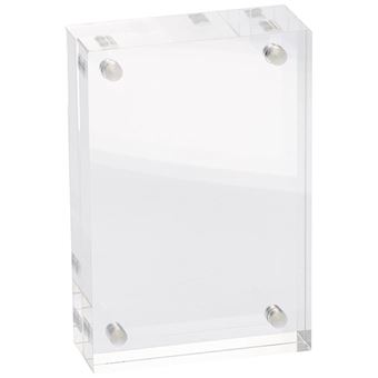 Support Photo En Plexiglas Transparent 13x18 Cm - Sans Cadre, Picots Antidérapants - Fabriqué En Allemagne