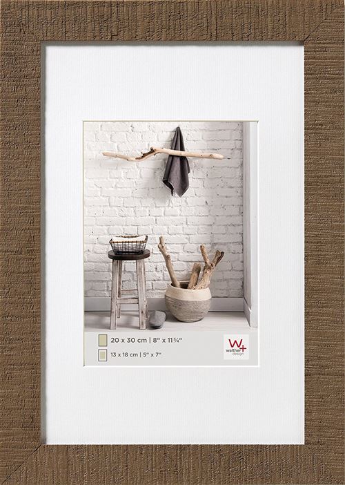 Walther HO030P Cadres Photo, Bois, Marron, 20 x 30 cm