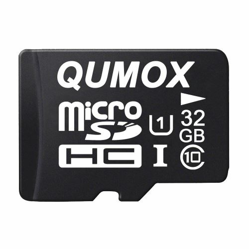 Qumox 32Go micro sd sdhc classe 10 32g 32gb pour téléphone Android samsung Huawei xiaomi